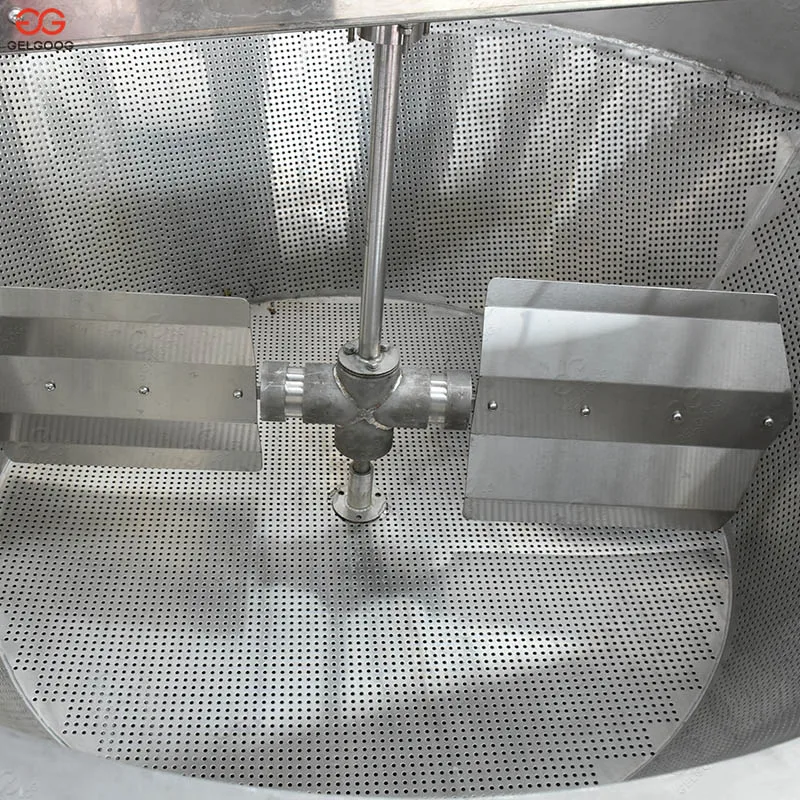 Автоматическая газовая машина для жарки пани Пури Луковые Кольца