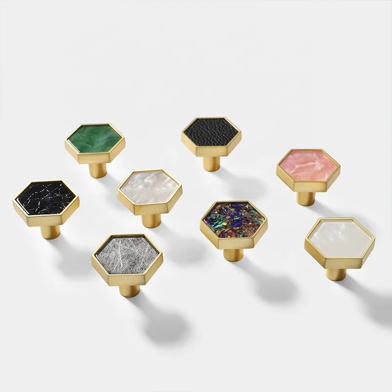 New Nordic style wardrobe handle modern simple creative shell handle