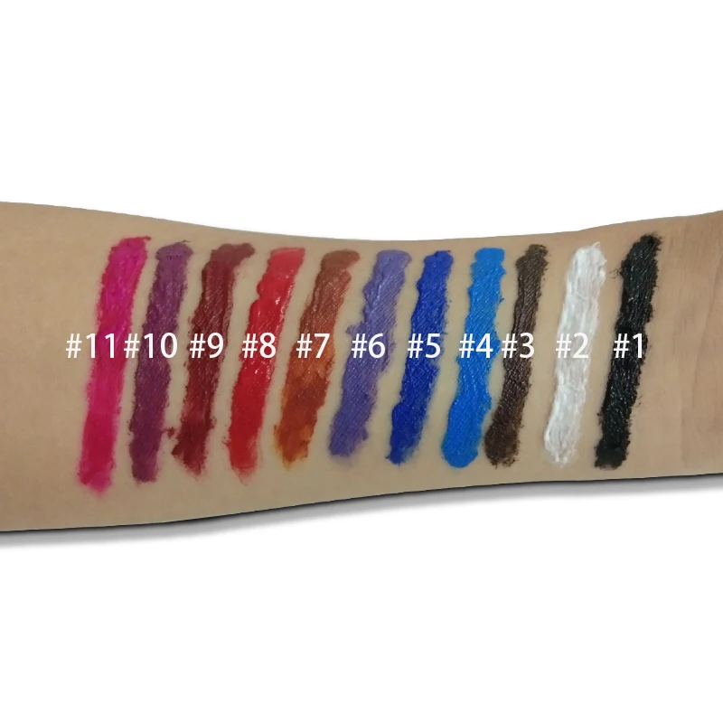 High Quality Cosmetics Waterproof mascara(new) Customized logo Private Label Multiple colors Mascara halloween