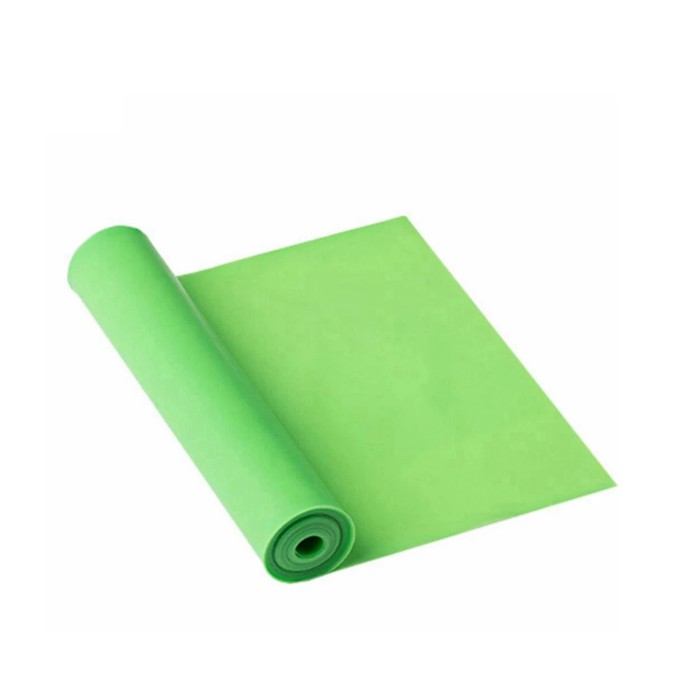 2024 Non Latex Free Yoga Pilates Stretch Long Exercise Flat Resistance Bands Personalized Elastic Thera Band