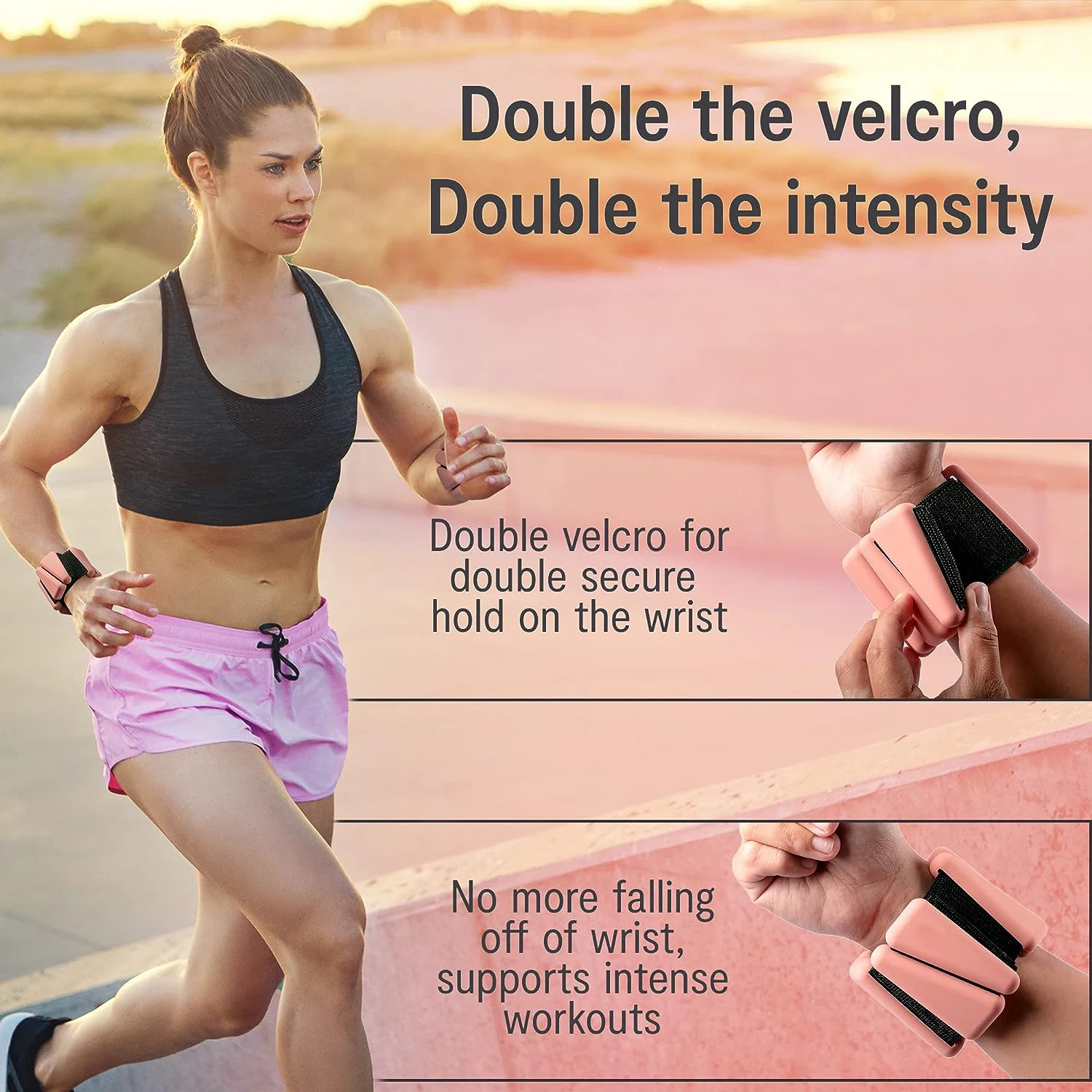 Yogagravity band fitness Weight-bearing silicone bracelet High quality Weight band Running Silicone bracelet