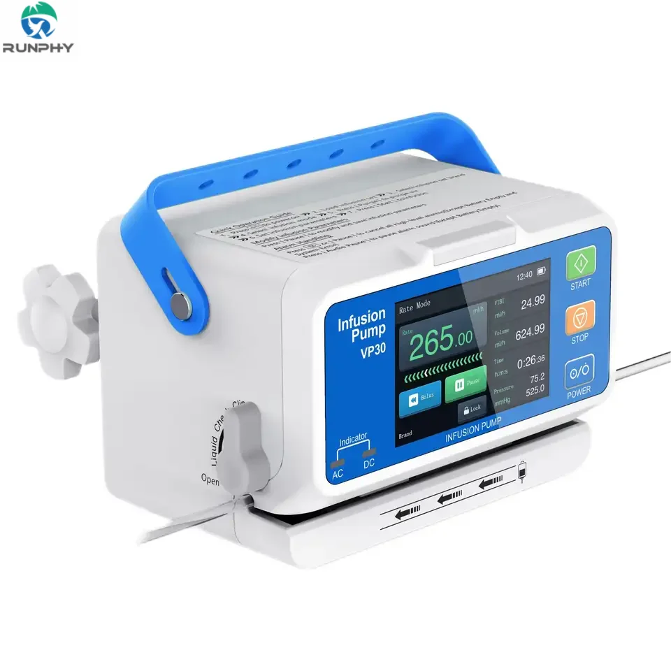 Portable Volumetric Veterinary Animal Pets Vet  Electric Veterinary Infusion Pump