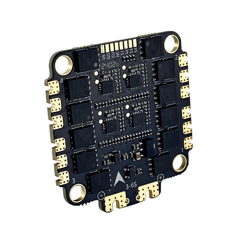 China Custom DIY 4-in-1 ESC 60A 8-bit galvanometer 3-6S 30 hole pitch FPV drone Accessories ESC