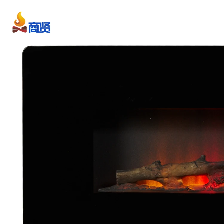 Современный Индивидуальный Светодиодный домашний настенный Электрический камин с дистанционным управлением