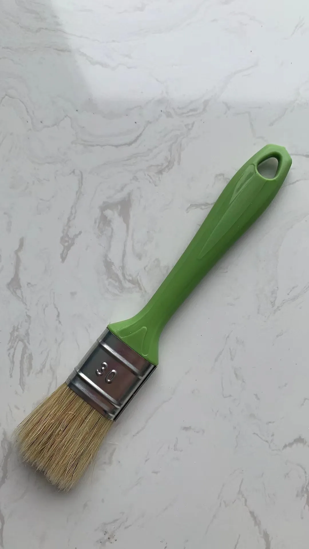 30 Flat Paint Brushes Professional Paint Tools with Treated Plastic Handle