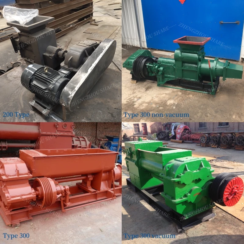 New Design Clay Extruded Machine Soil Mud Ceramic Earth Red Vacuum Extruder for Clay Brick Making Machine