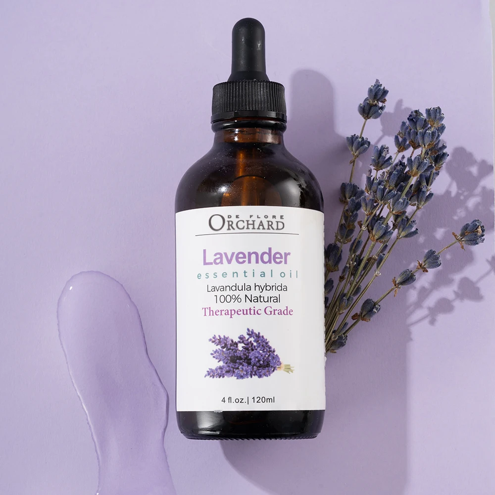 100% Pure Natural Organic Skin Care Massage Lavender Essential Oil Bulk