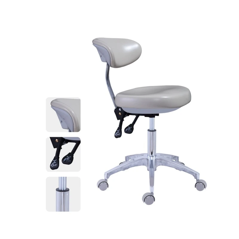 Adjustable Dental Ergonomic Stool for Dentist Medical Modern lift Swivel Chair