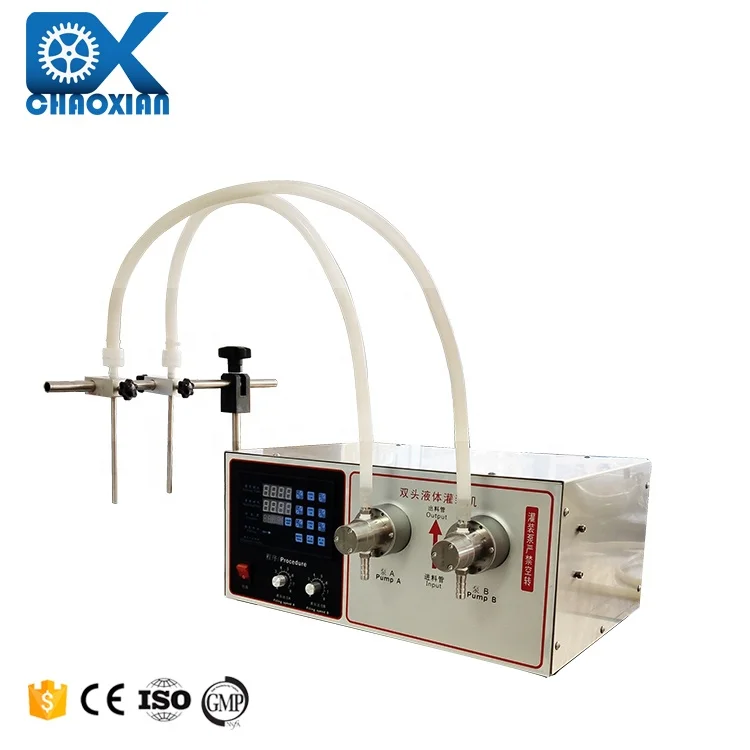 Semi Automatic Horizontal Magnetic Pump Honey Cooking Coconut Oil Liquid Filling Machinery