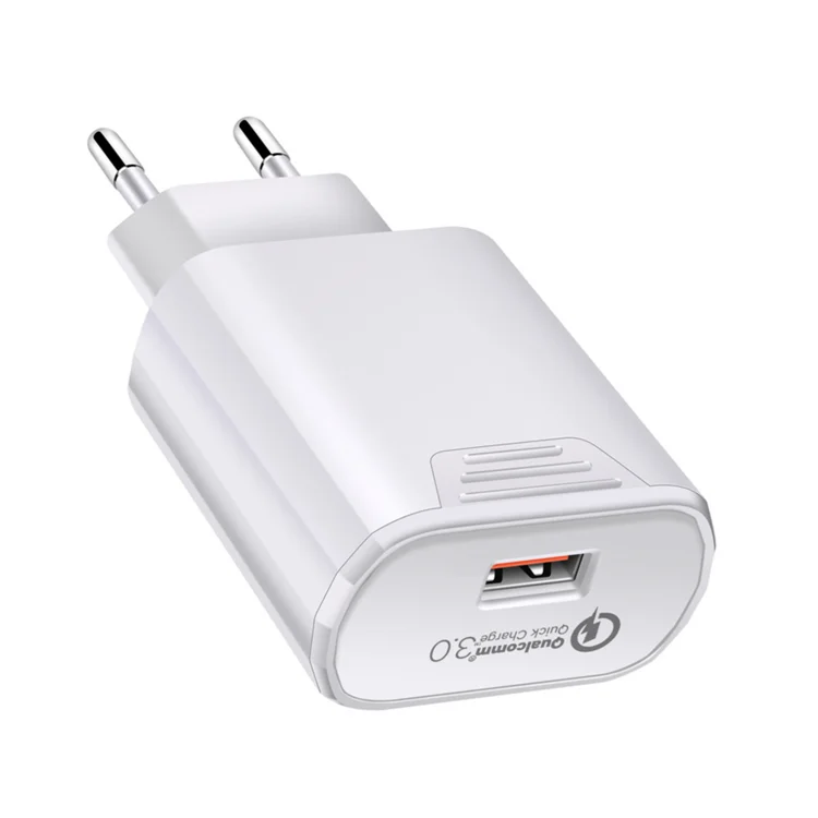EU multi quick charge 3 0 usb дорожное зарядное устройство с одним USB-кабелем для быстрой
