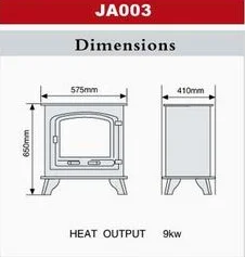 Wholesale Multi Fuel Wood Stove Cast Iron High Fire High Quality Wood Log Burner