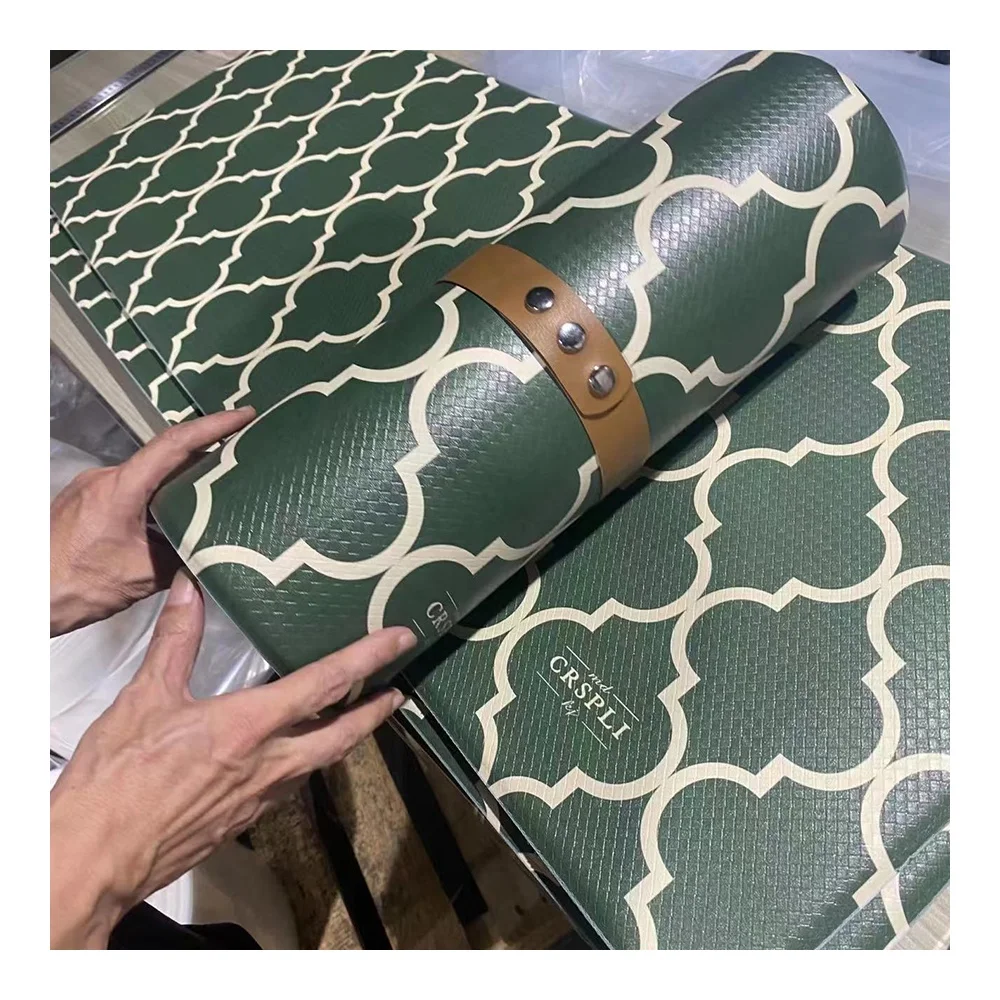 3d Washable Waterproof Cushioned Non-slip Anti Fatigue 2 pcs Kitchen Floor Mats Set Area Rugs PVC Kitchen Mats for Floor