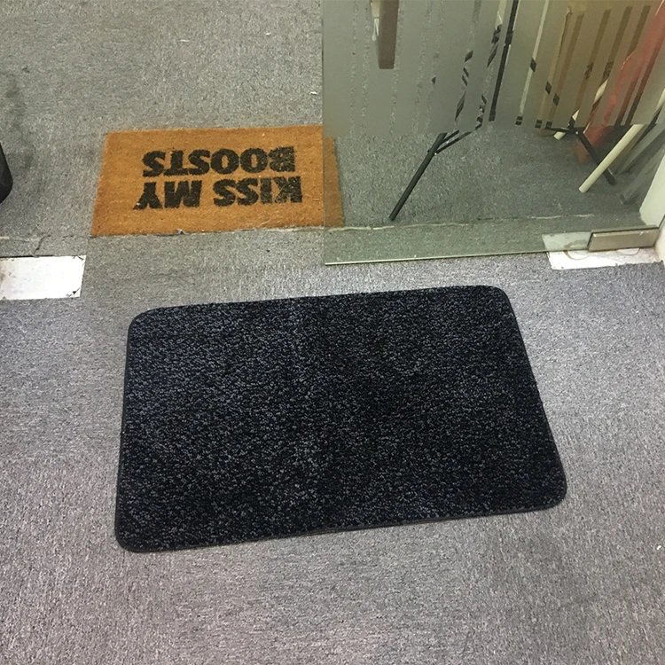 Волшебный грязеотталкивающий коврик для ног из микрофибры, противоскользящий ворсистый дверной коврик