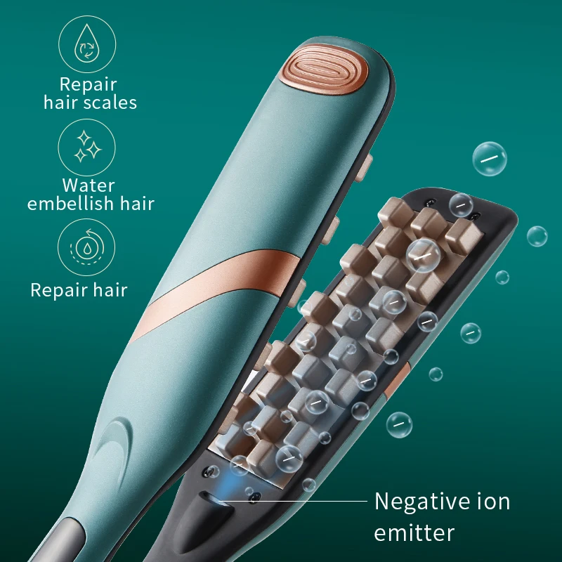 New design multifunctional curler Dual purpose electric splint straightening fluffy