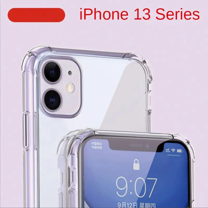 2022 new arrivals transparent hard anti shock cases for iphone 14 13 acrylic clear phone case for iphone 14 13 pro max