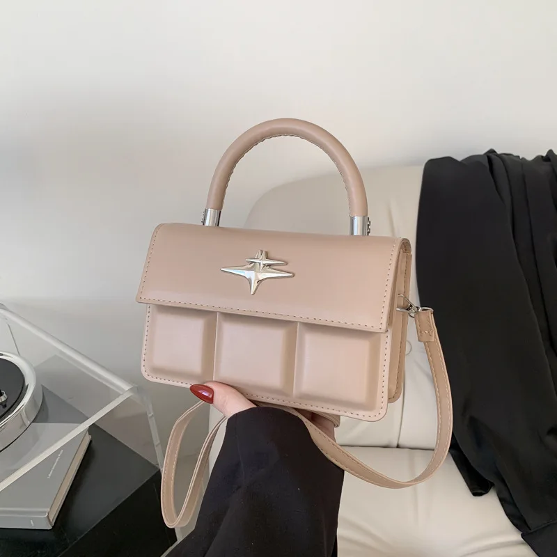 2024 Hot Selling New Design Woman Crossbody Bags PU Leather Woman Handbags Korea Style Woman Square Bags