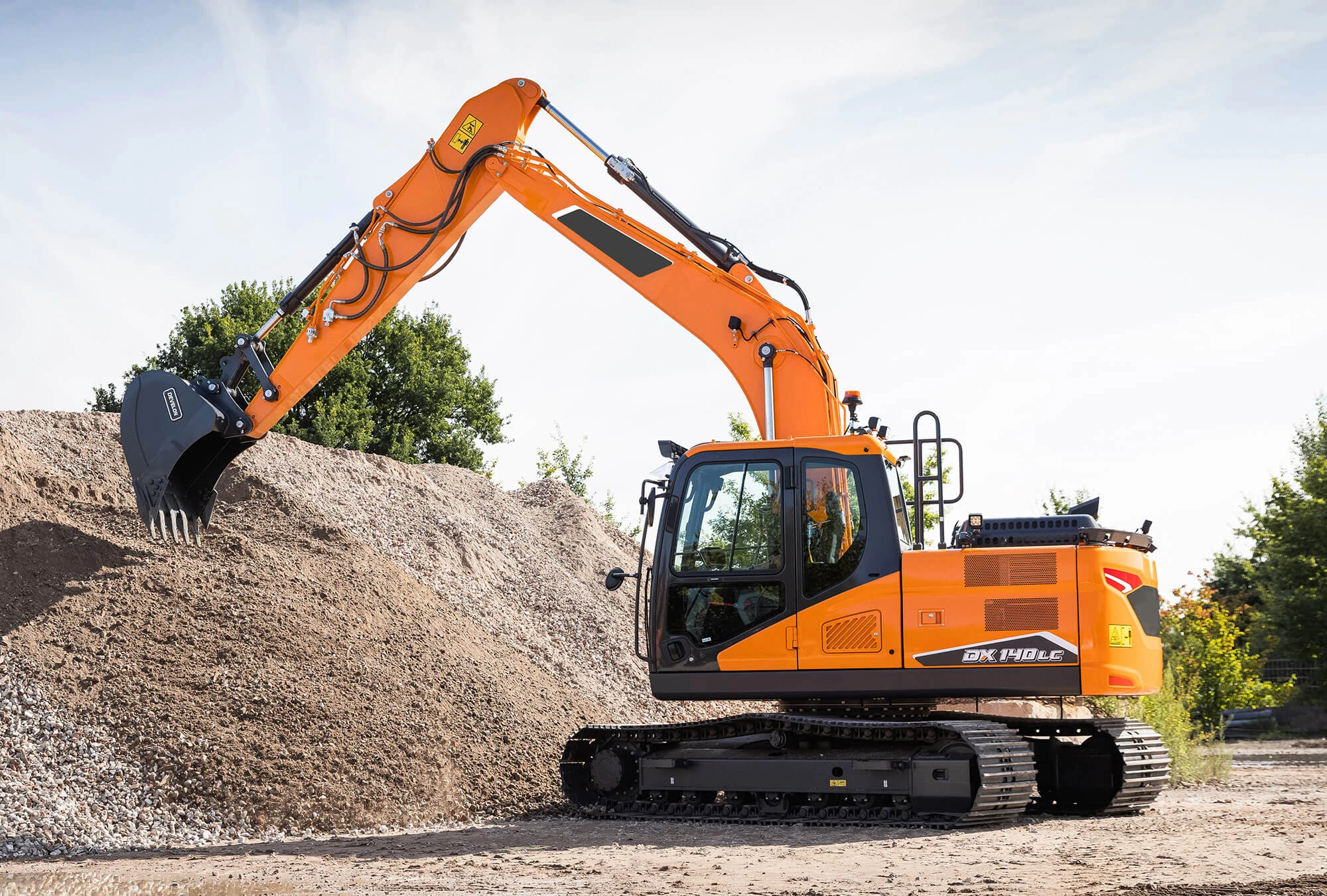 Автоматический DX140LC-9C экскаватор Doosan 14 тонн гидравлическая строительная техника 140 DX140lc для продажи