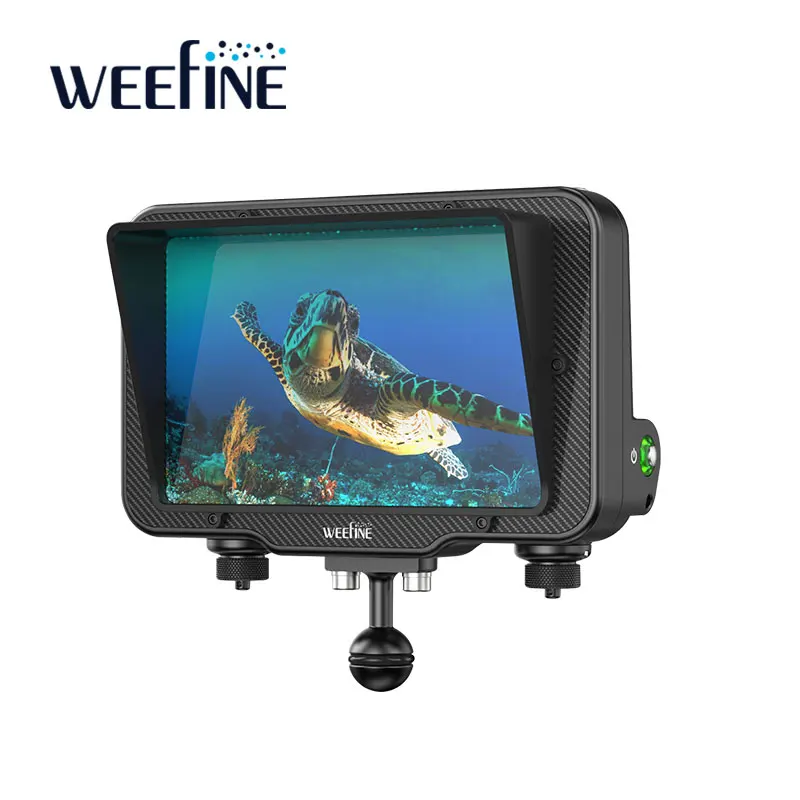 Weefine WED-7 PRO монитор для подводного плавания профессиональное оборудование дайвинга высокой четкости фотографа