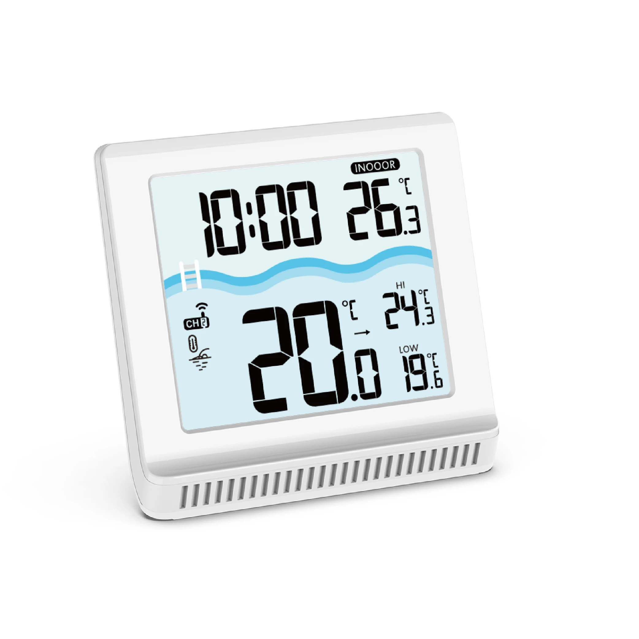 Беспроводной термометр для бассейна плавающий легко читаемый удаленный открытого и крытого спа