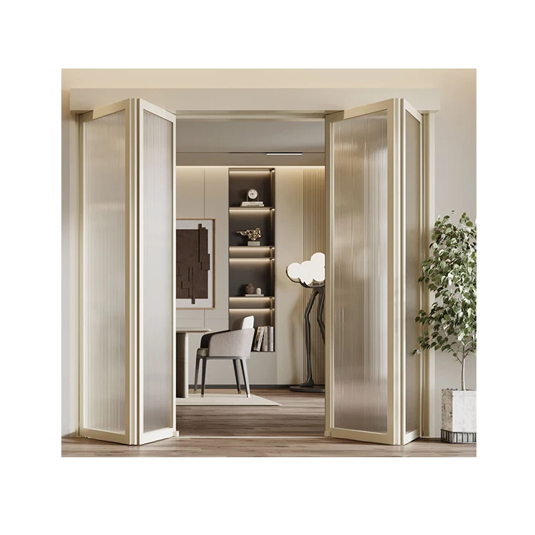 Special sale Folding doors with portable soundproof balconies double glazed doors and Windows