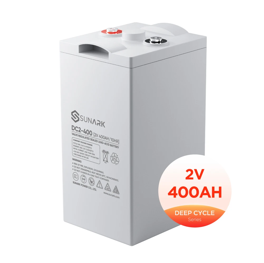 Free ODM Deep Cycle AGM 2V 400Ah Battery 800Ah 500Ah Lead Acid Batteries Backup