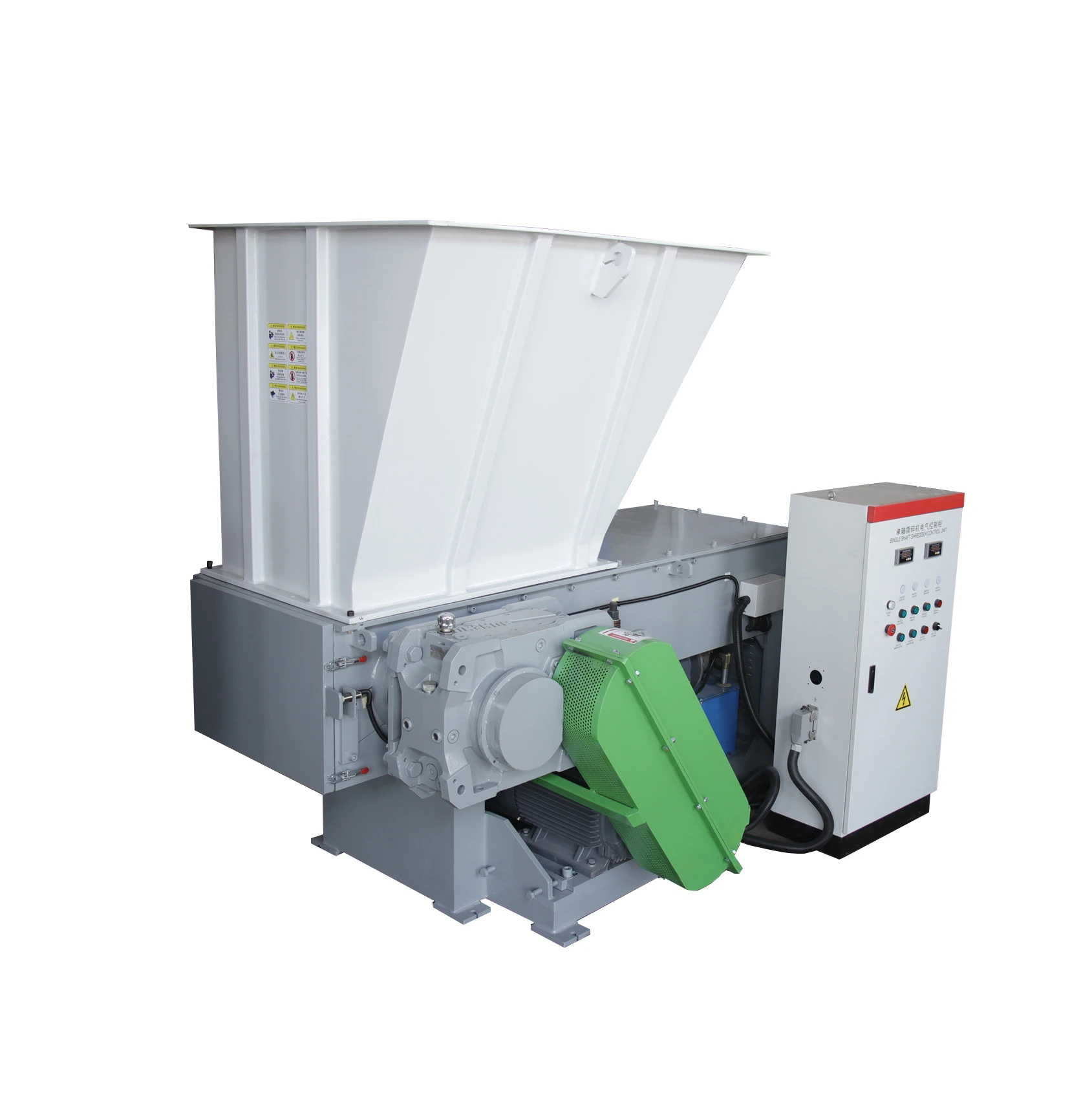Shredmaster Large Plastic Solid Body Material Single-shaft Shredding Equipment