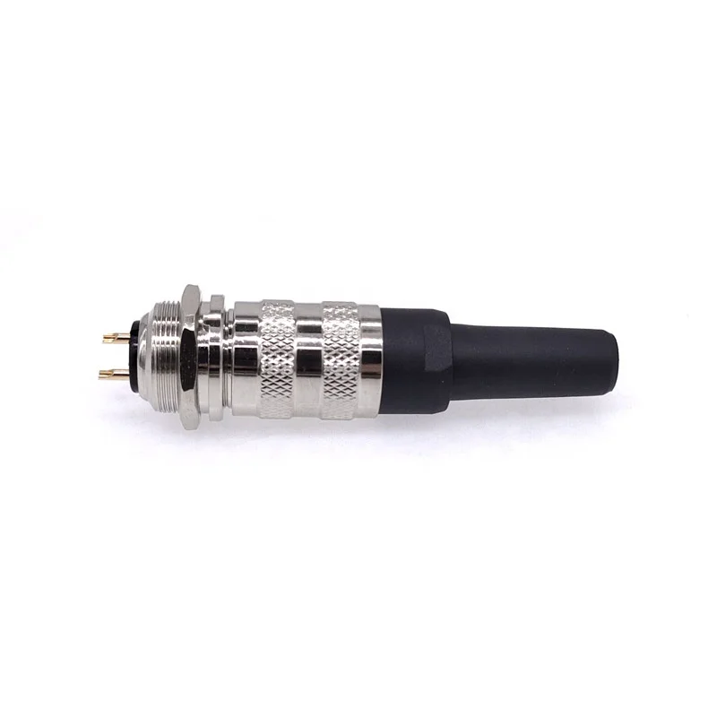J09 Male Plug Female Socket 2/3/4/5/6/7/8 Pin IP65 Waterproof Connector PG7 Sensor Connector M16