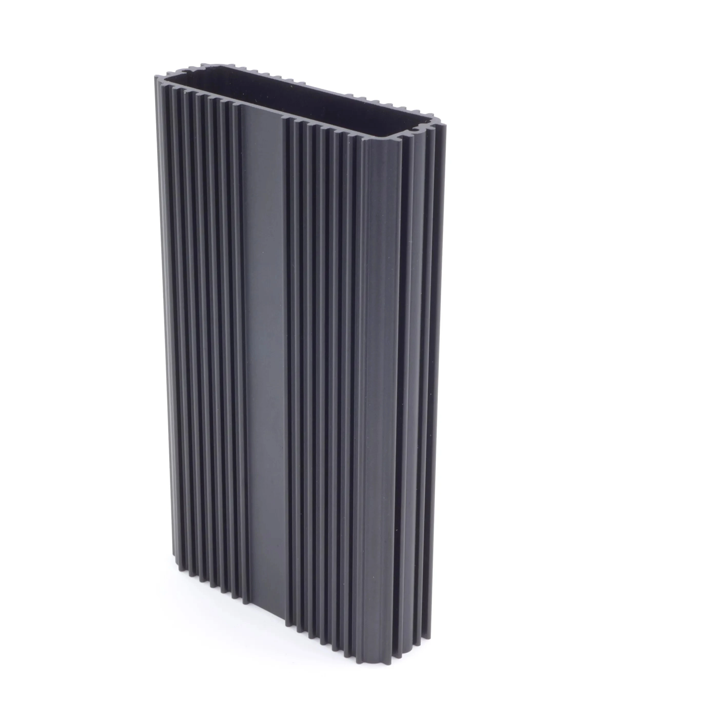 Factory Wholesale price High quality black metal stamped anodized custom aluminum extruded heat sink