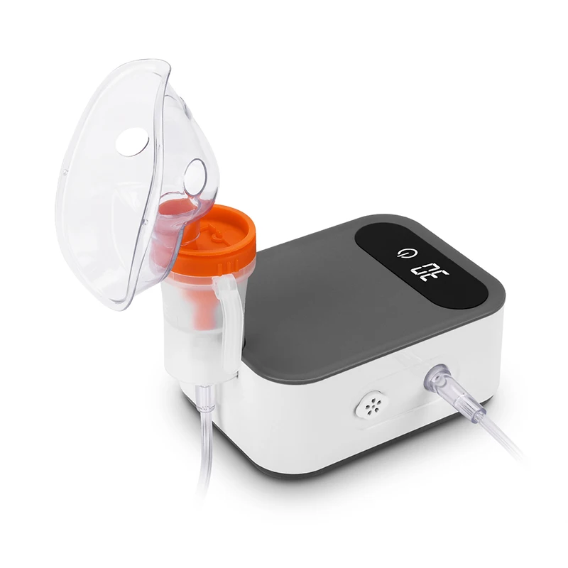 Digital LCD Screen  Nebulizer with Timing function liquid medicine portable DC Compressor Nebulizer