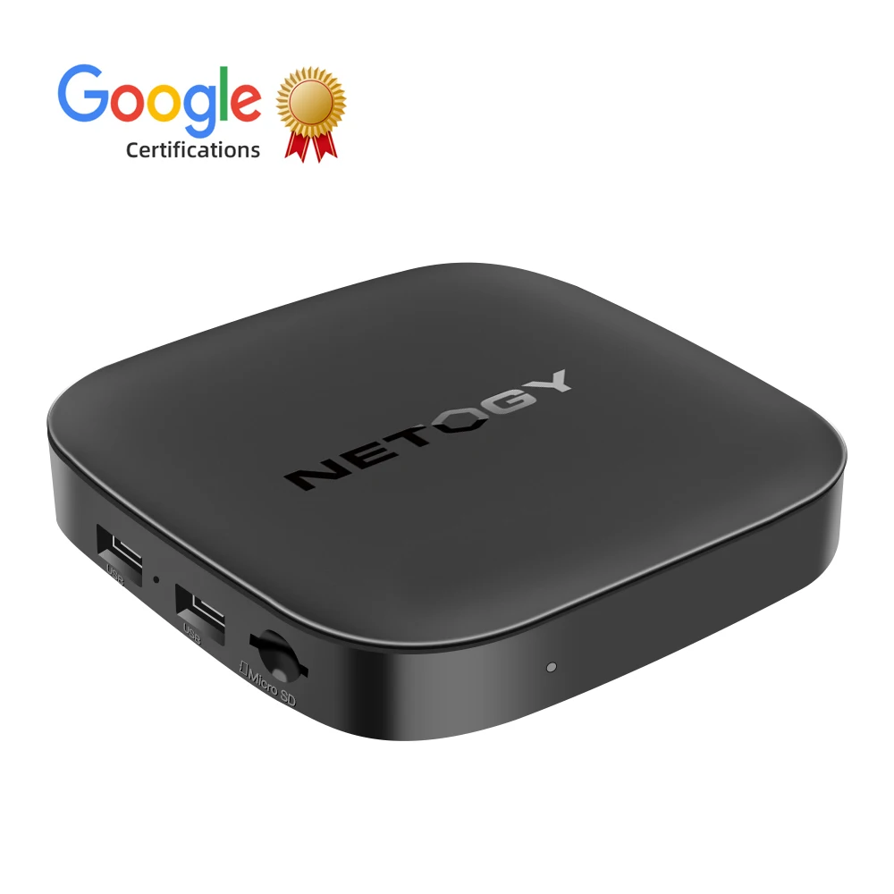 Netogy Лидер продаж 4k каналы 2g 16g flash google Сертифицированный android tv box