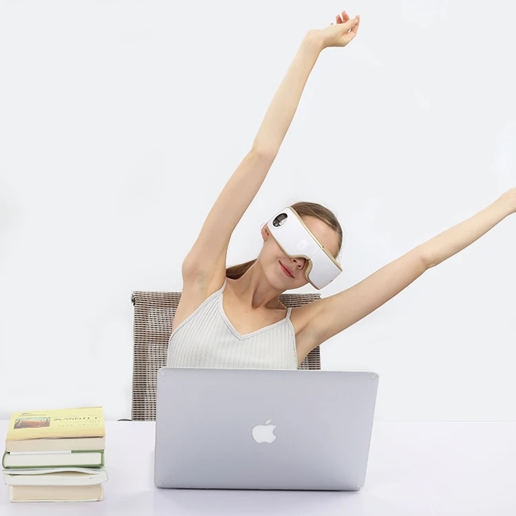 Интеллектуальная Магнитная Вибрирующая Паровая маска для глаз Pangao горячий компрессионный массажер