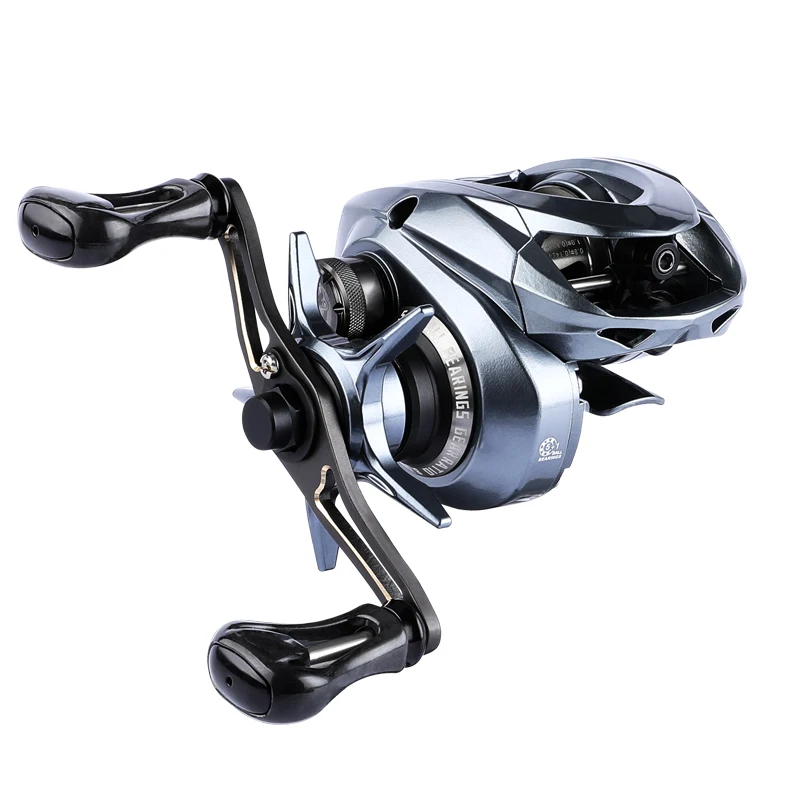 Катушка Baitcasting Aathena III 138 г сверхлегкая 8 2: 1 высокоскоростная СВ-система Рыболовная катушка для морской лодки
