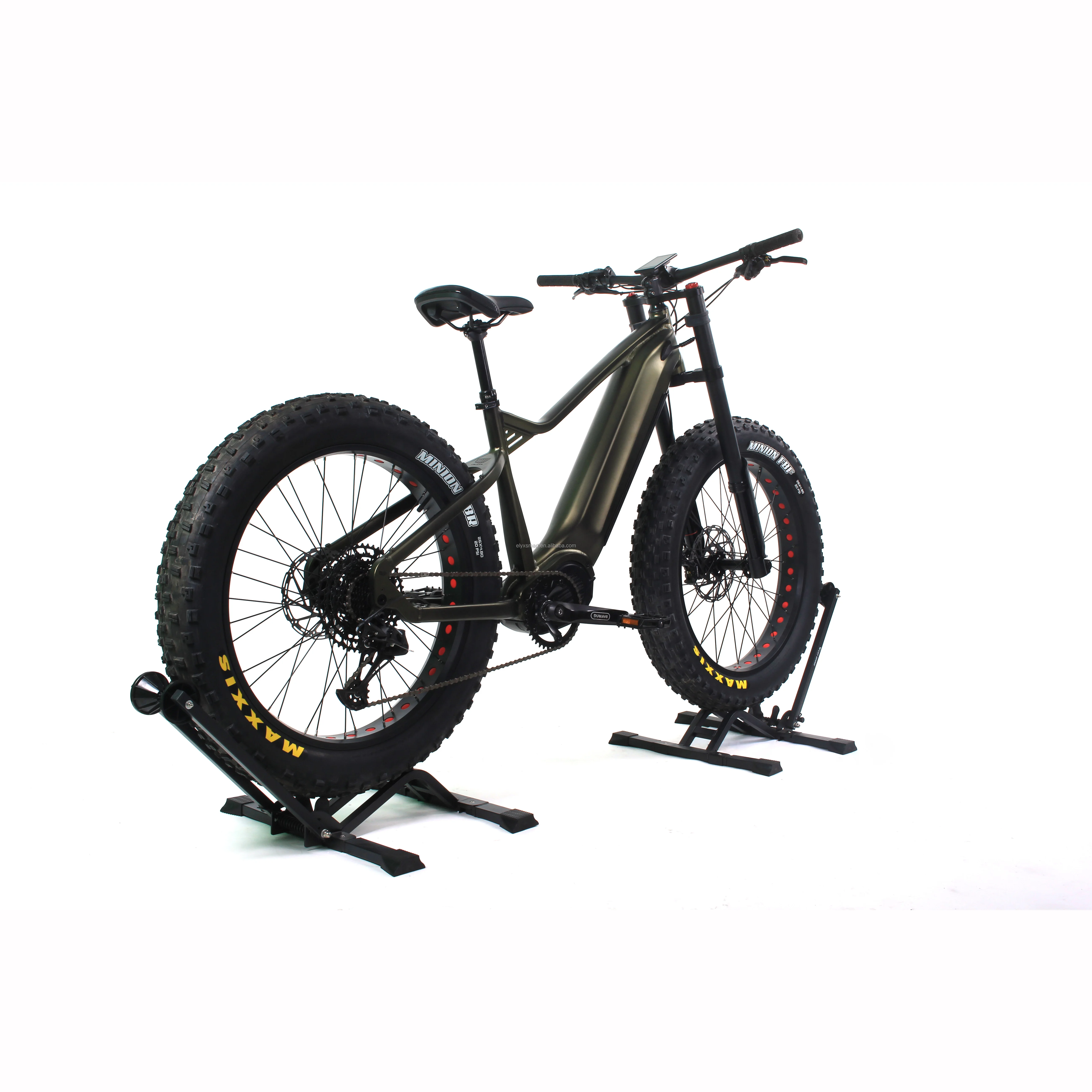 Ebike Factory Wholesale Electric 26 Inch Fat Tire E MTB  Bafang M620 Mid Drive Motor 750W 1000W Electric Mountain Bike Fat Bike
