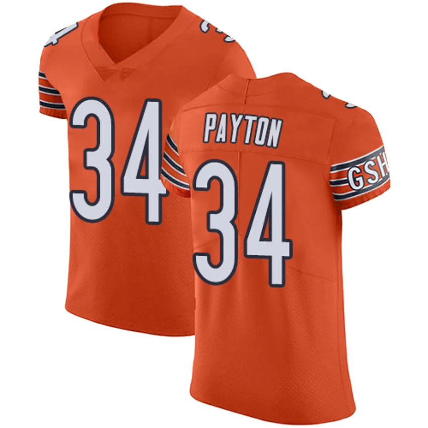 Custom Chicago Justin Fields Football Andy Dalton Bears Eddie Jackson Jersey Walter Payton Allen Robinson II Men Youth Women