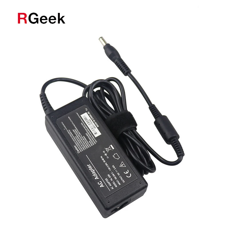 RGEEK 65W 19V 3.42A обеспечение резервного питания для ноутбука Зарядное устройство адаптер переменного тока 5 5*2