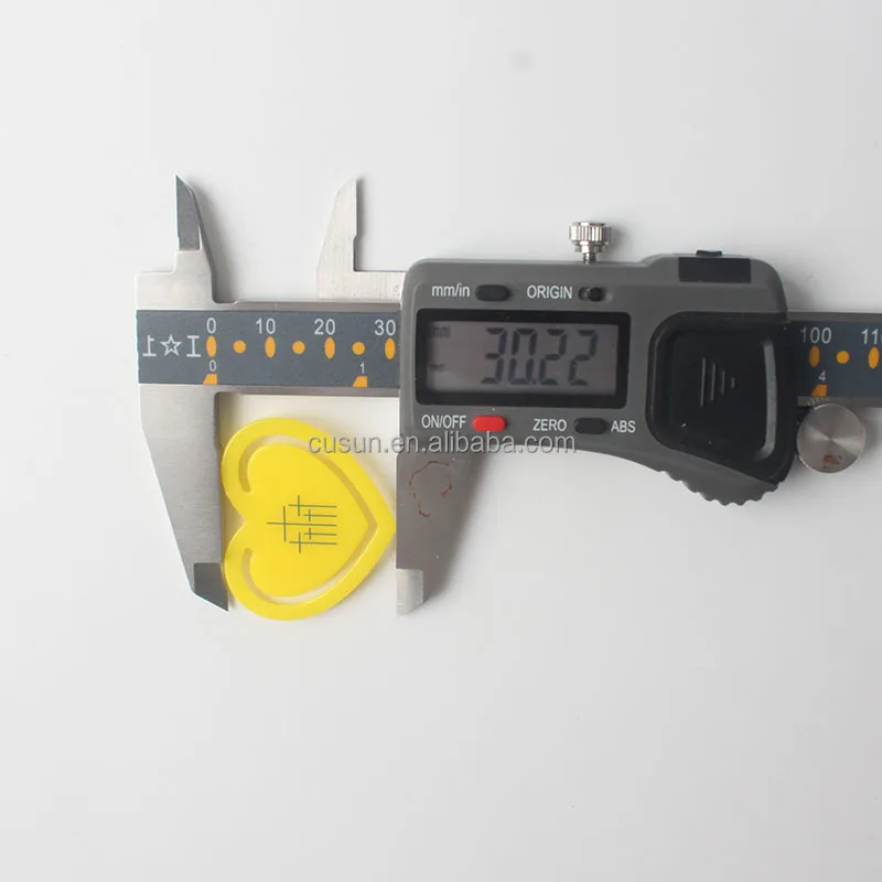 Fashion Paper Bookmark Promotion Heart Plastic Custom Bookmarks for Book