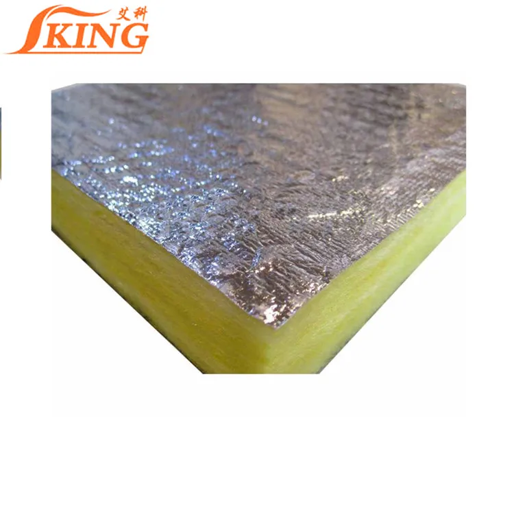 ISOKING Euro High-Temperature Glass Wool Insulation Blanket with Aluminium Fibers Fireproof and Ceramic Fiber for Korea Market
