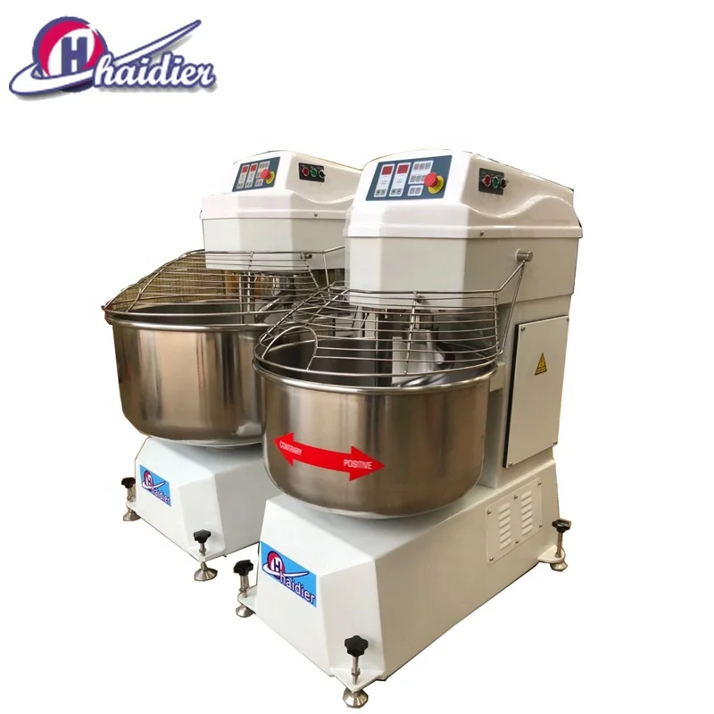 120 Kg Bread Dough Mixer Commercial Spiral electric Dough Mixer