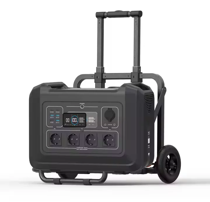 3000w powerstation tragbare kraftwerk 2000w storage lifepo4 battery solar generator energy system portable 2400w power station
