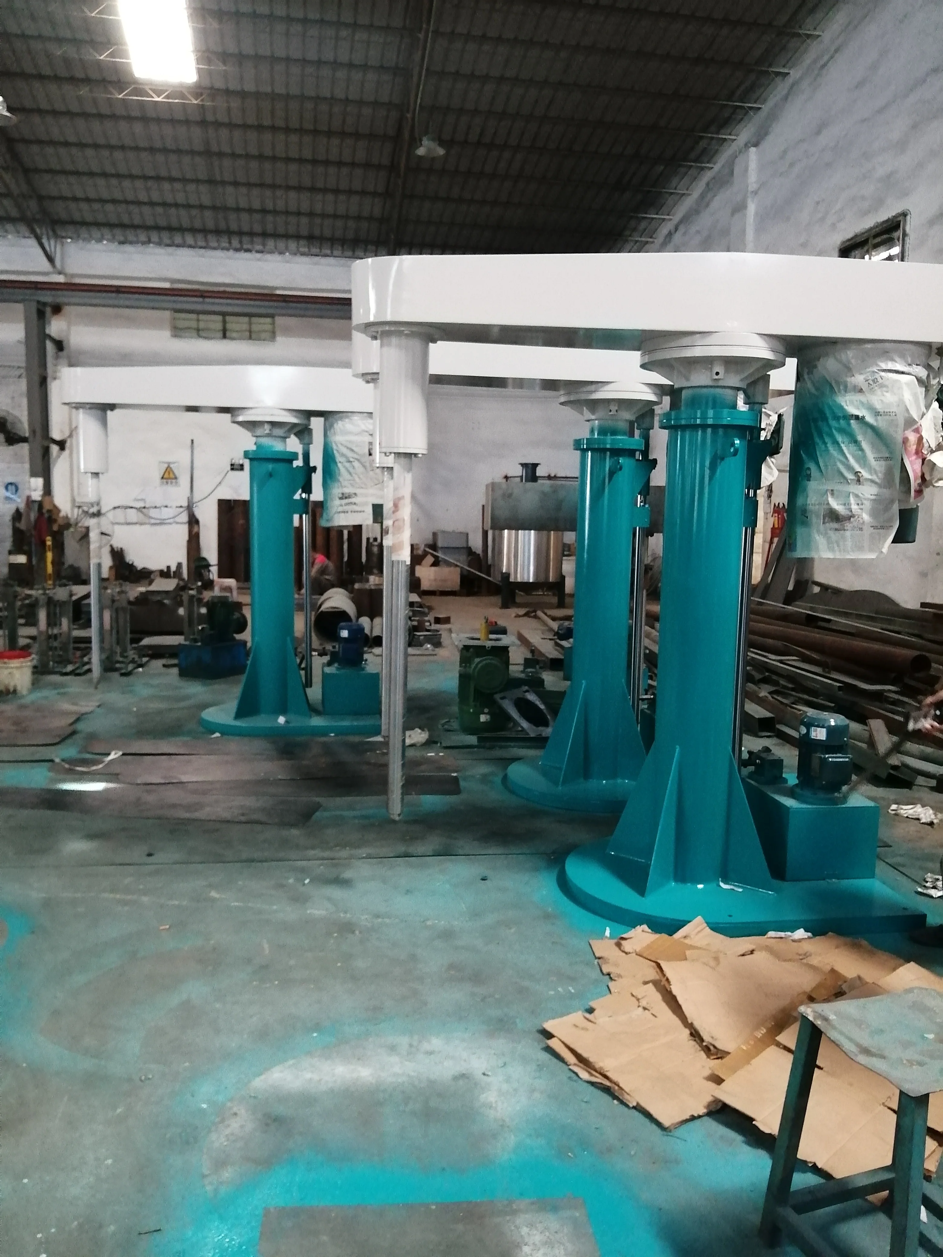 Paint manufacturing machine mixing machine disperser high speed mixer