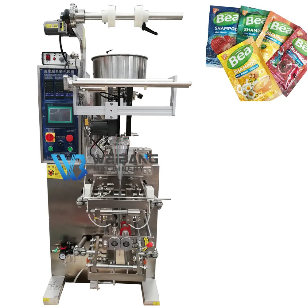 WB-150J Automatic Small Pouch Packaging Machine Chili Sauce Tomato Paste Packing Machine