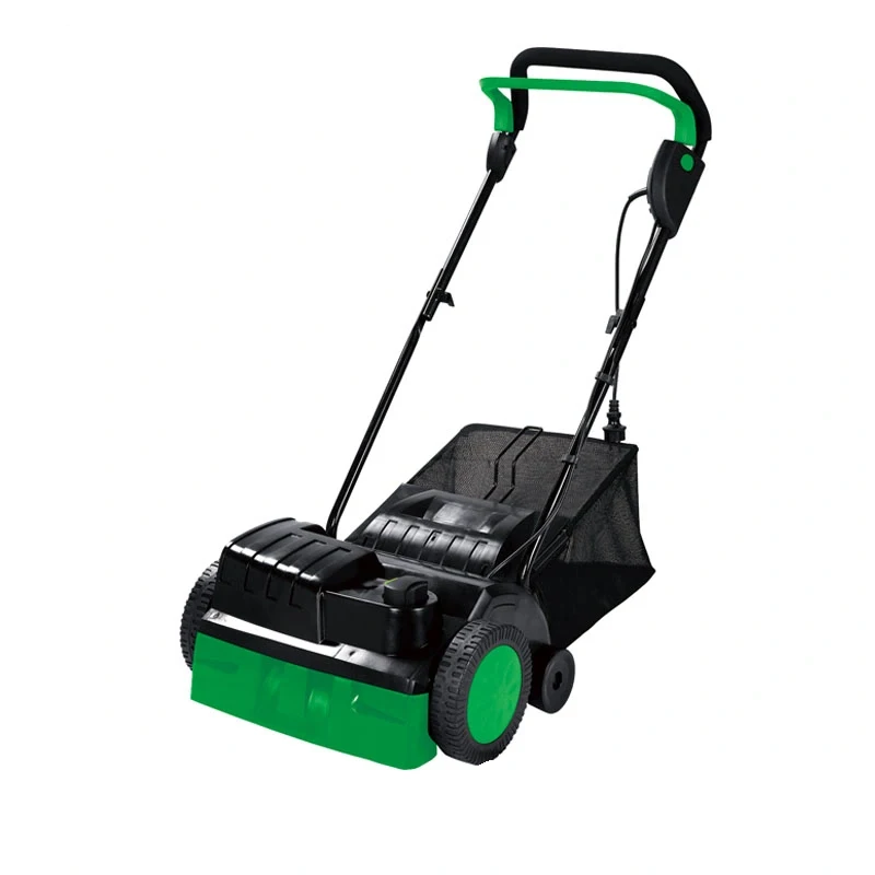 Hot Sale Small Hand Push Household Multifunctional Lawn Mower Electric Ripper Garden Lawn Ripper Harrow Scarifier Machine