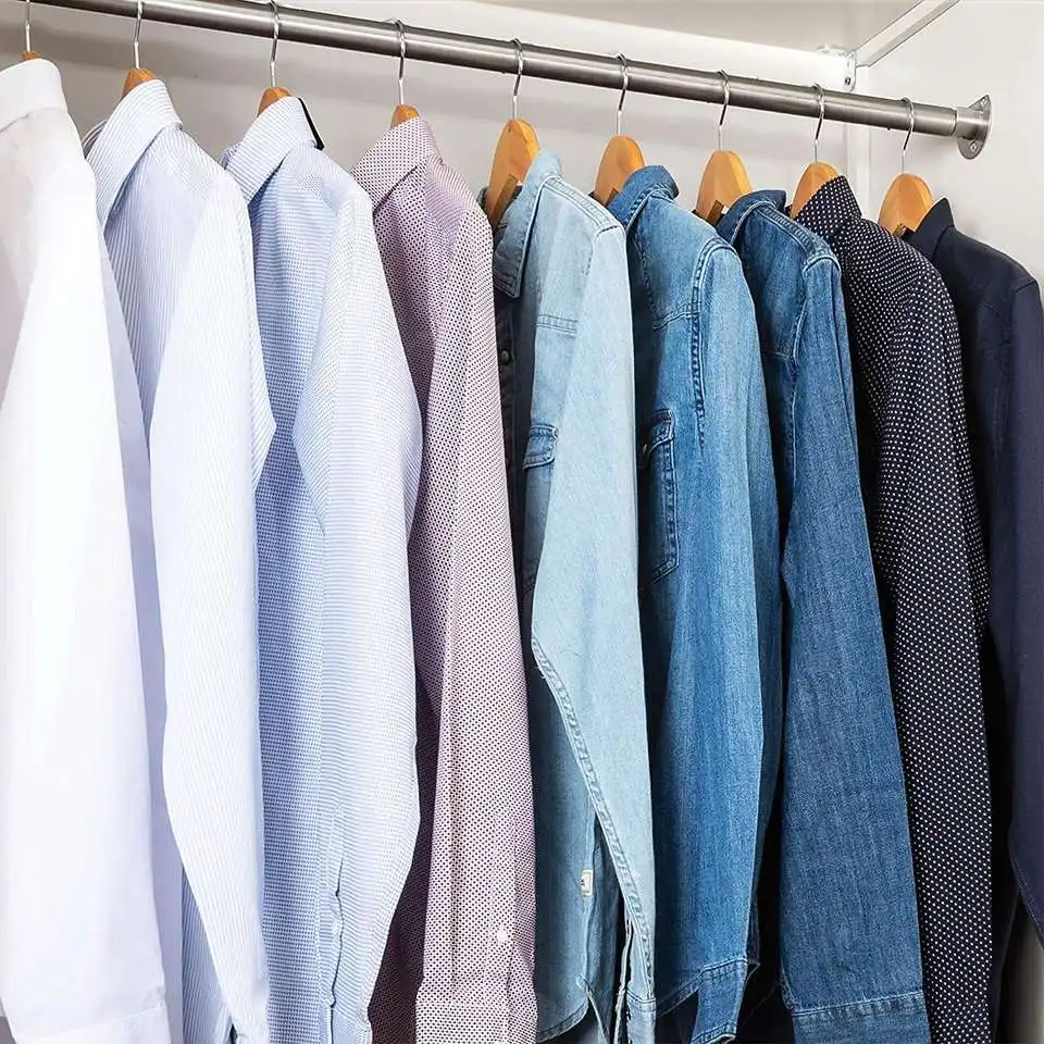 1 Pc Natural Wooden Clothes Storage Hangers No Slip No Deformed Wardrobe Hanger Coat Trousers Organizer Rack