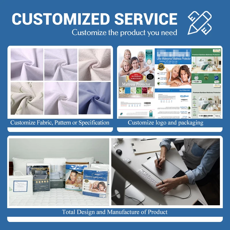 Queen Twin Size Bed Bug Fitted Sheet Knitted Fabric Waterproof  Bed Cover Mattress Protector Cover/water Proof Bed Sheet for Kid