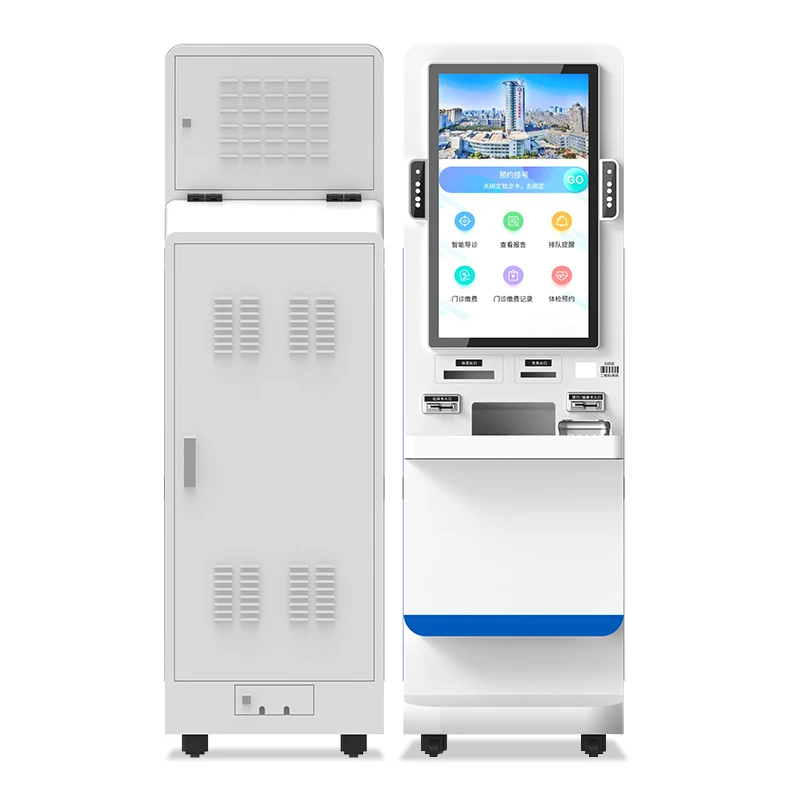 Fast payment Kiosk Solution Manufacturer Photo Printing Kiosk Machine Document Scanning self service Kiosk With A4 Printer