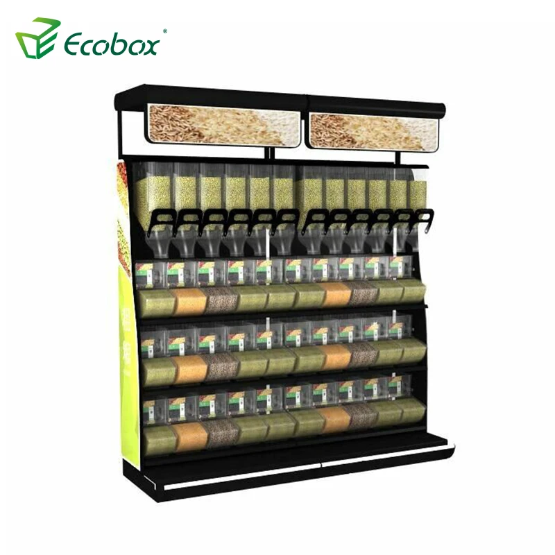 ECOBOX удобные железные полки стеллажи для магазинов конфет гондолы супермаркетов