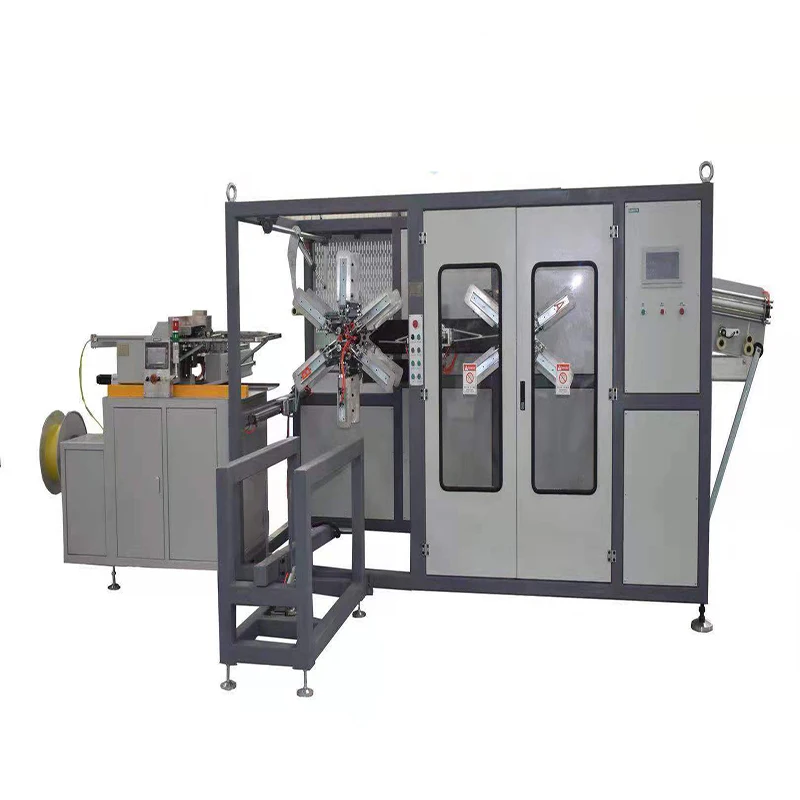 Pipe Winding Machine Pipe Winder Machine Automatic Plastic / PE Full Automatic Transformer Motor Coil Winding Machine 800-2000mm