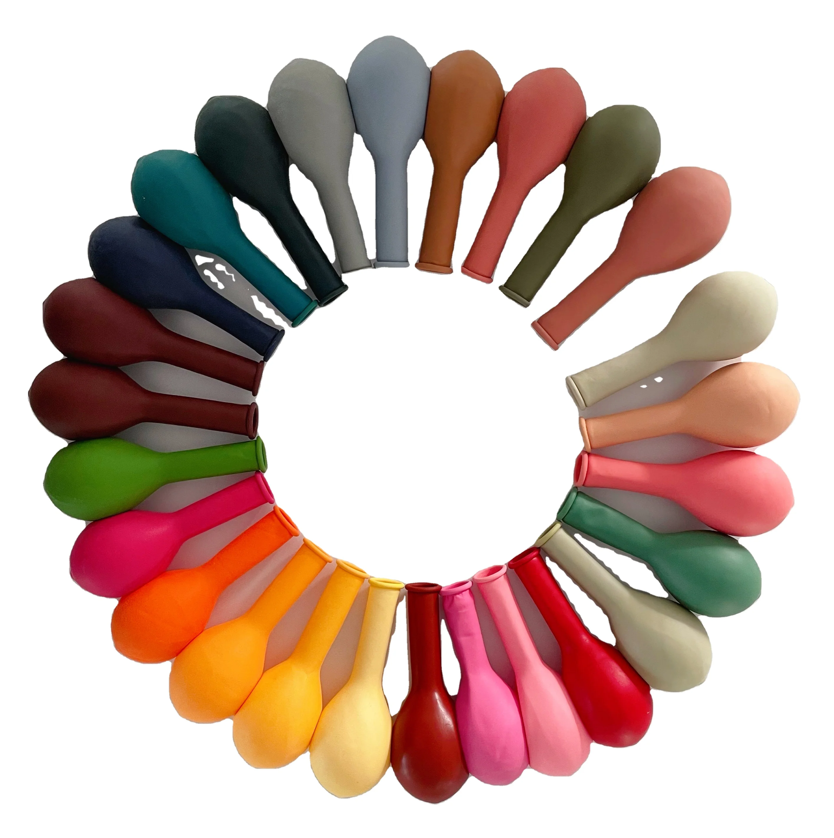 10 inch 12inch retro color bean paste retro latex balloon birthday party wedding decoration balloon