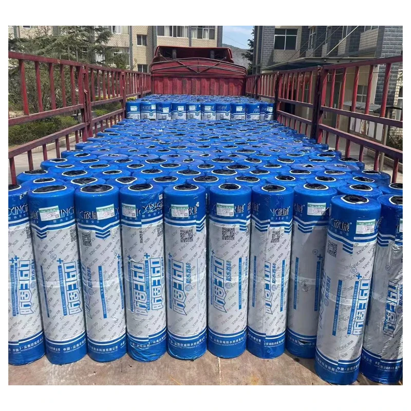 FG360+self adhesive PET modified bitumen Geotextile Membrane Waterproof Pond Liner roof membrane waterproof