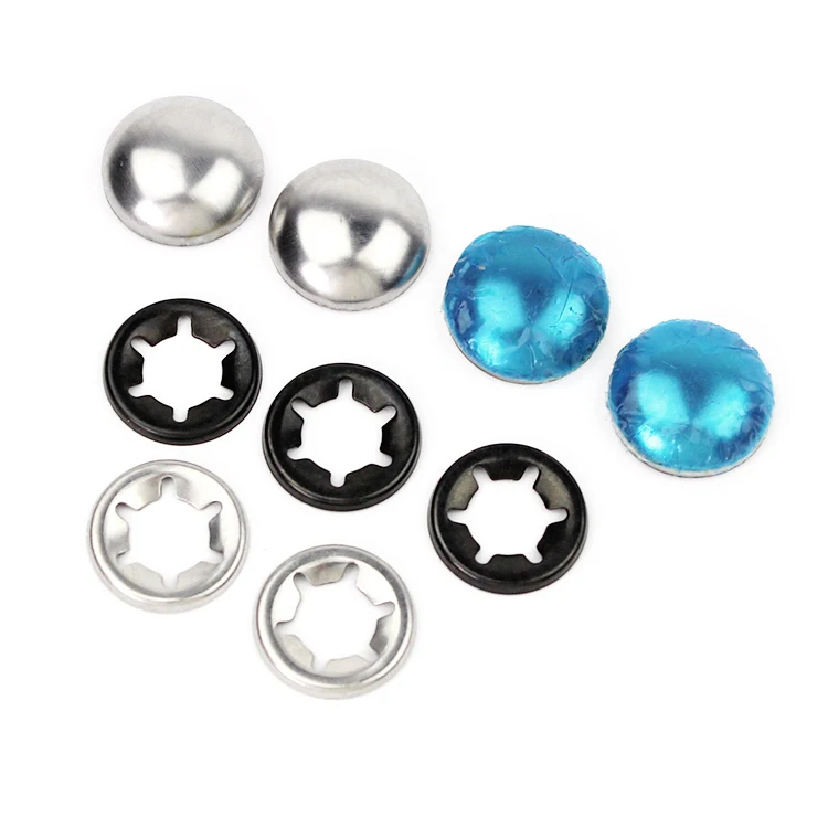 High Precision star lock washers push on fasteners 1.5mm up to 25mm shaft diameter capped star lock washer